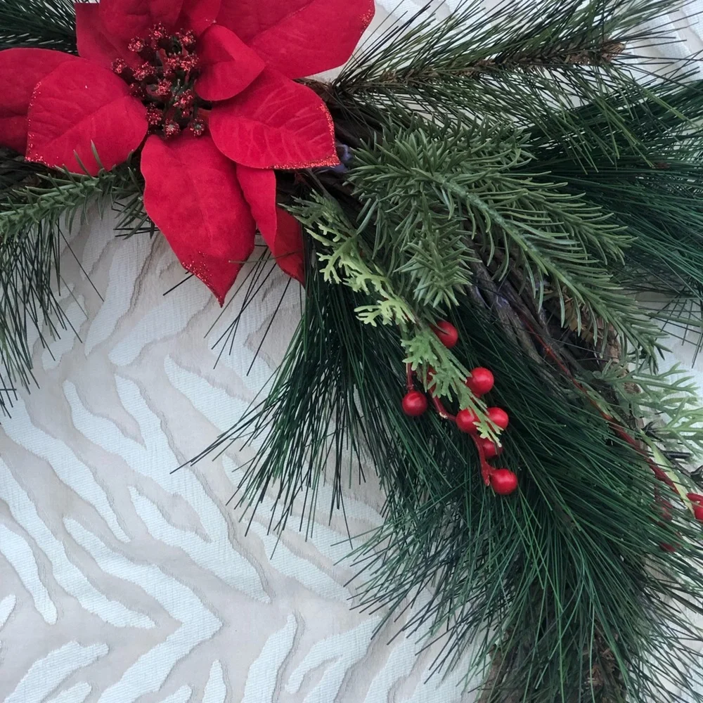 🎄❄️🎄- Rustic Christmas Wreath NWOT